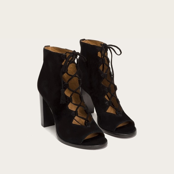 Frye Shoes - Frye Gabby Ghillie bootie, 7.5